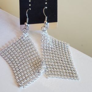 Silver earrings 💖brand new